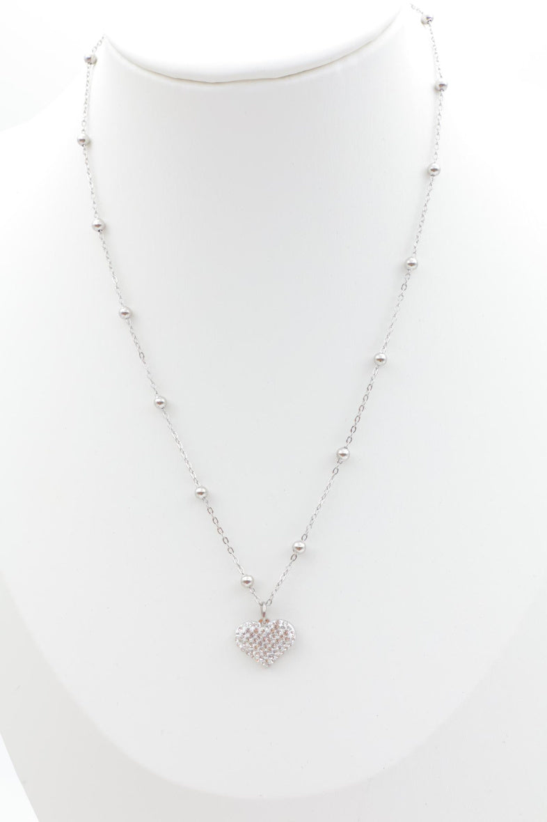 Collier en acier inoxydable - ARGENT