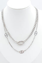 Collier en acier inoxydable - ARGENT