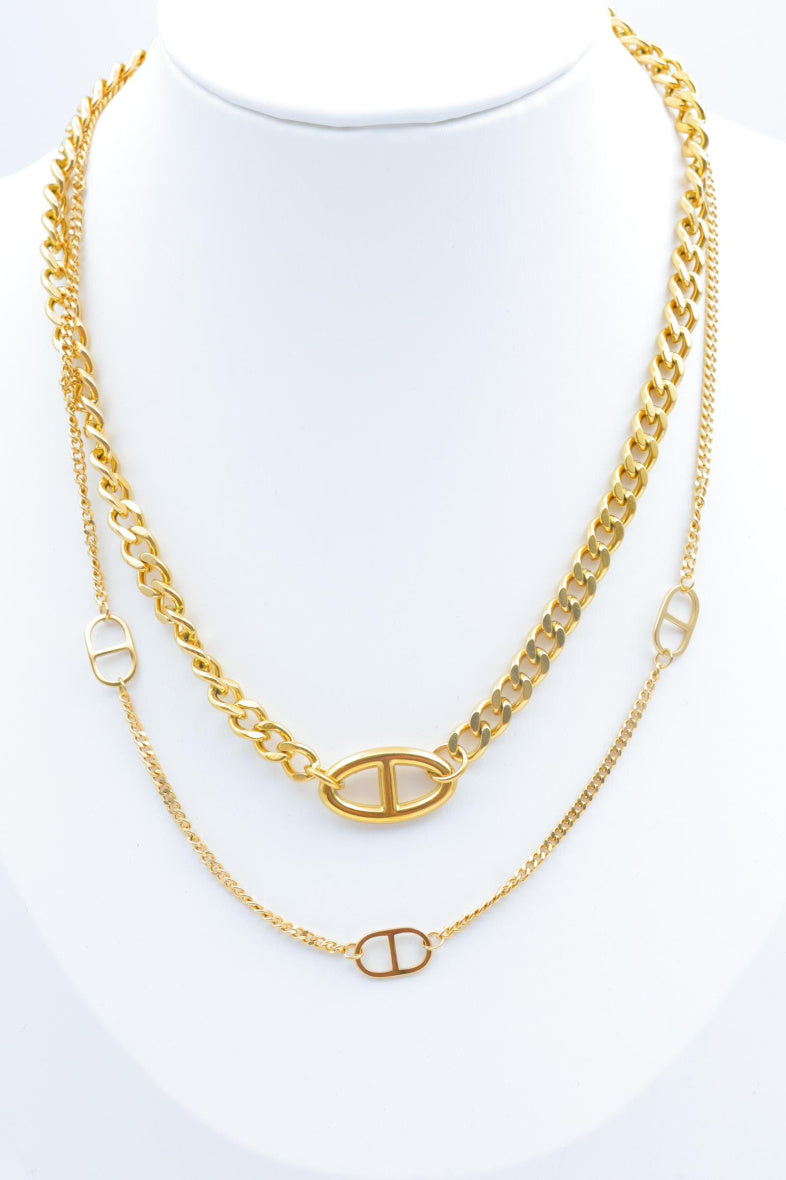 Collier en acier inoxydable - DORÉ