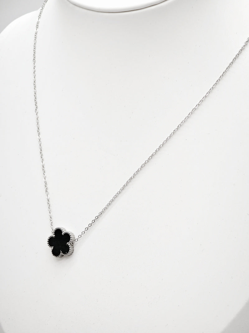 Collier en acier inoxydable - NOIR