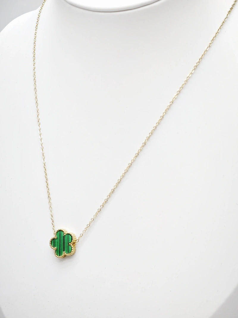 Collier en acier inoxydable - VERT