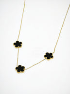 Collier en acier inoxydable - NOIR