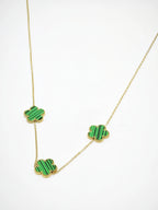 Collier en acier inoxydable - VERT