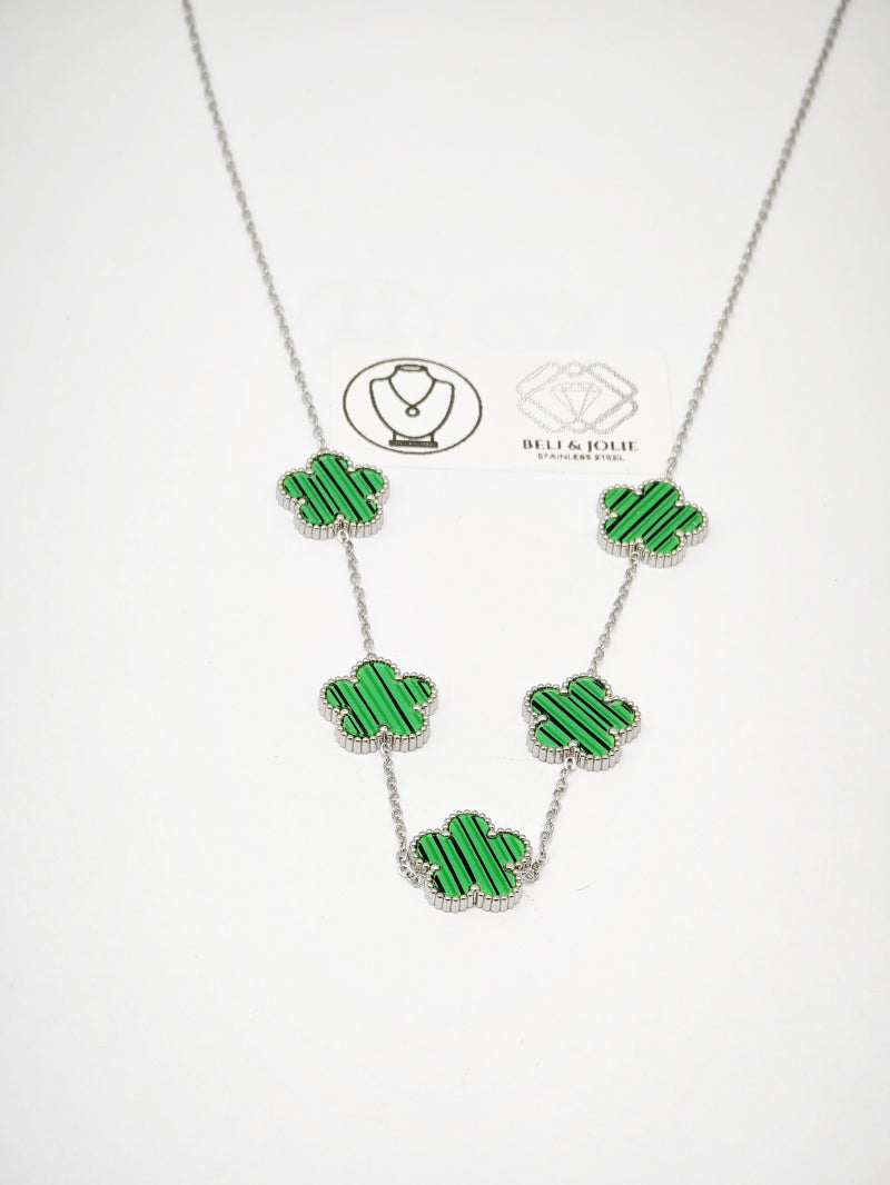 Collier en acier inoxydable - ARGENT