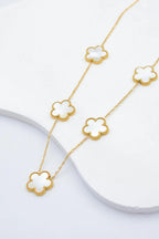 Collier en acier inoxydable - BLANC