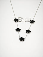 Collier en acier inoxydable - NOIR