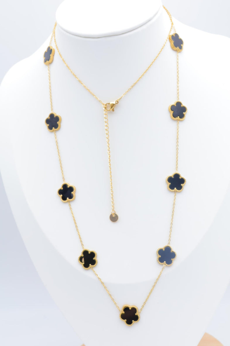 Collier en acier inoxydable - NOIR