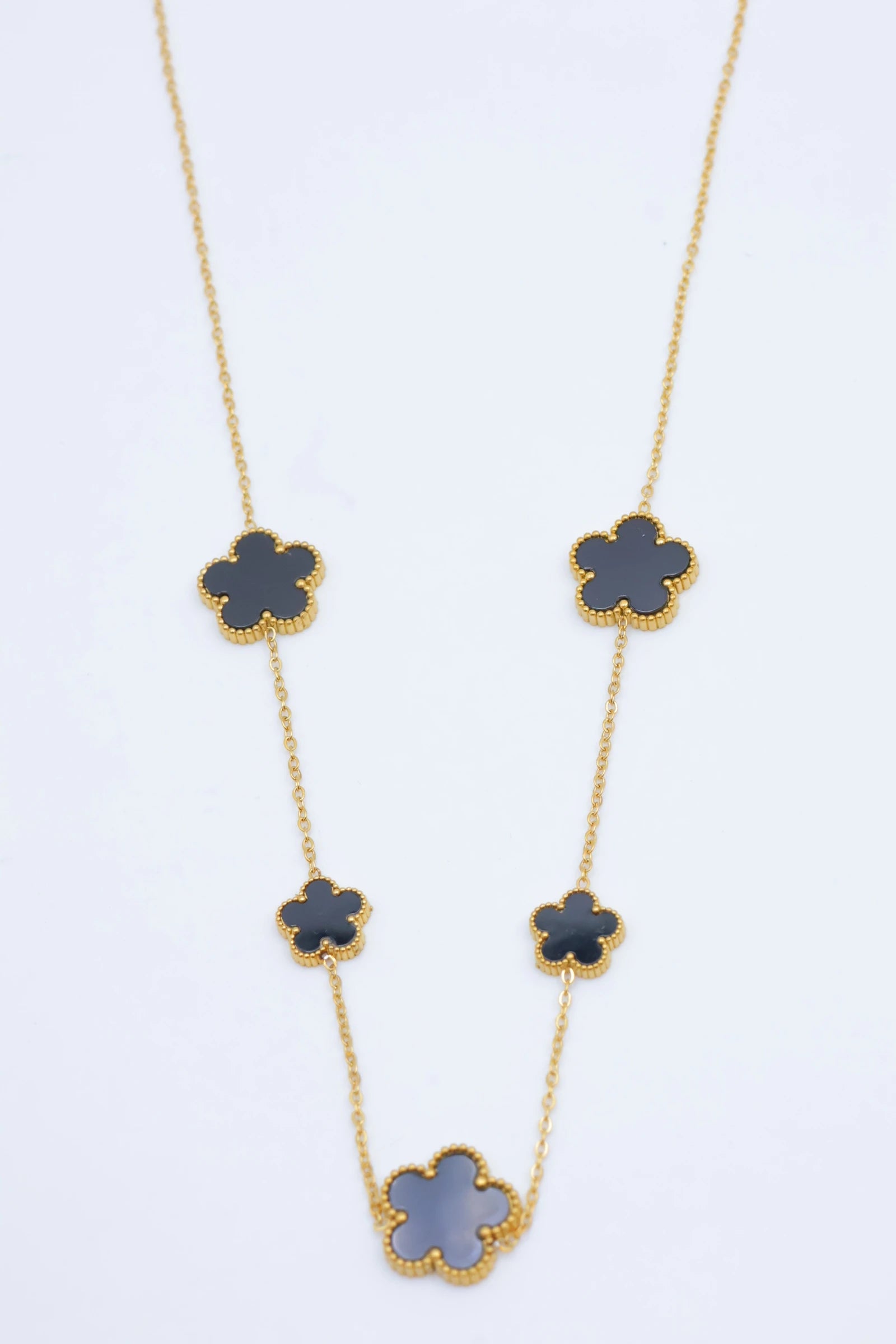 Collier en acier inoxydable - NOIR