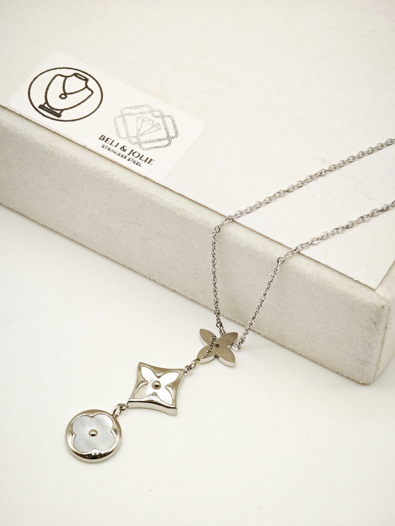 Collier en acier inoxydable - ARGENT