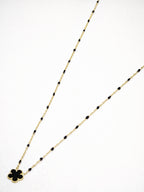 Collier en acier inoxydable - NOIR