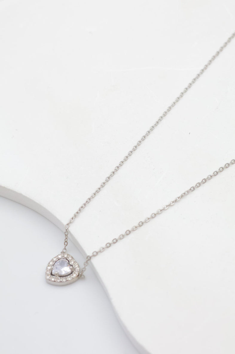 Collier en acier inoxydable - ARGENT