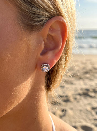 Boucles d’oreilles en acier inoxydable