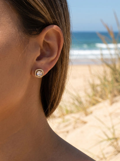 Boucles d’oreilles en acier inoxydable