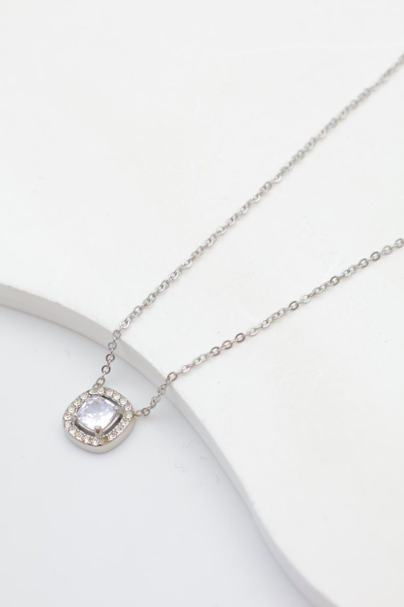 Collier en acier inoxydable - ARGENT