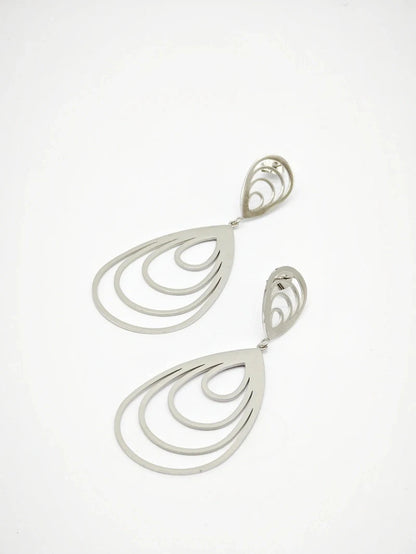 Boucles d’oreilles en acier inoxydable