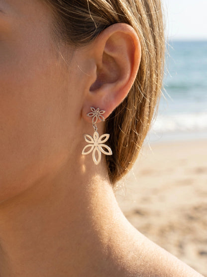 Boucles d’oreilles en acier inoxydable