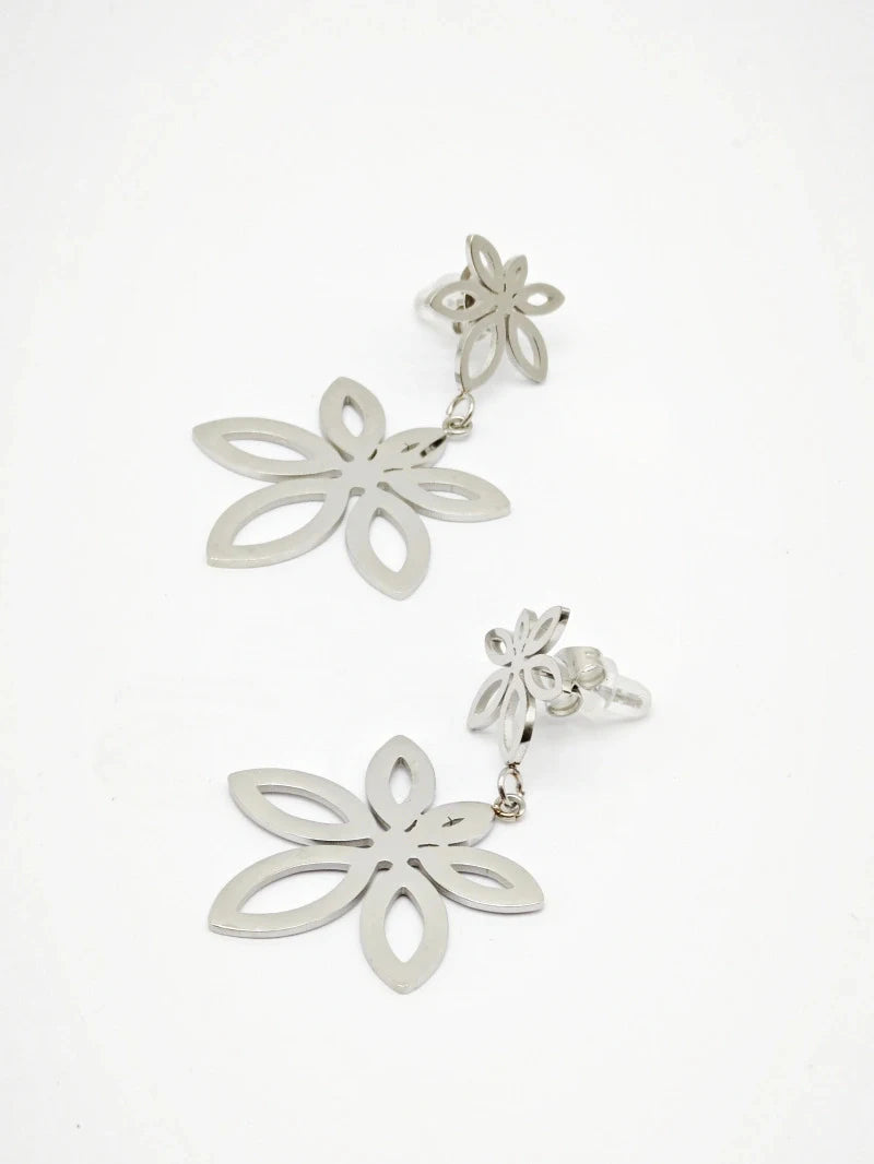 Boucles d’oreilles en acier inoxydable