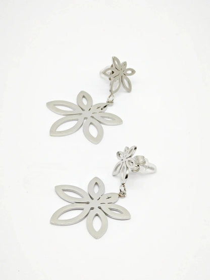 Boucles d’oreilles en acier inoxydable