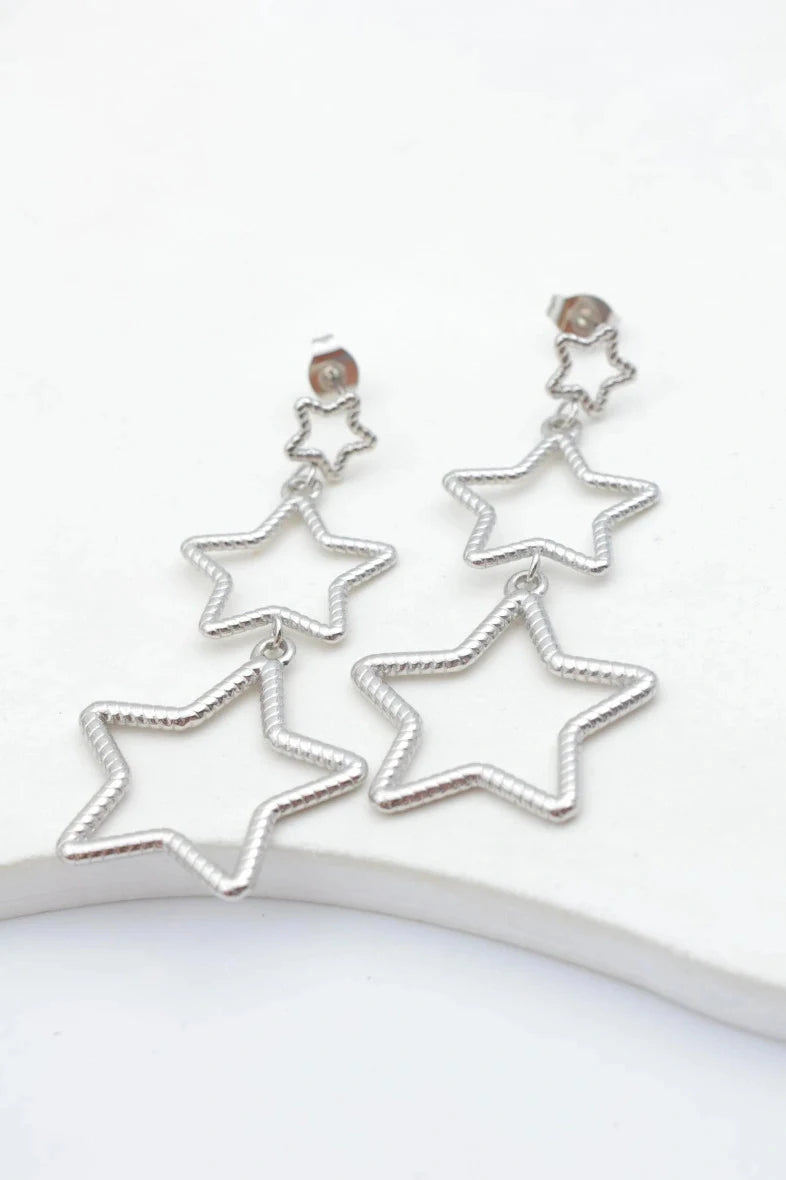 Boucles d’oreilles en acier inoxydable