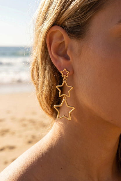 Boucles d’oreilles en acier inoxydable