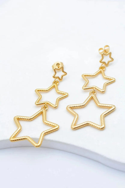 Boucles d’oreilles en acier inoxydable