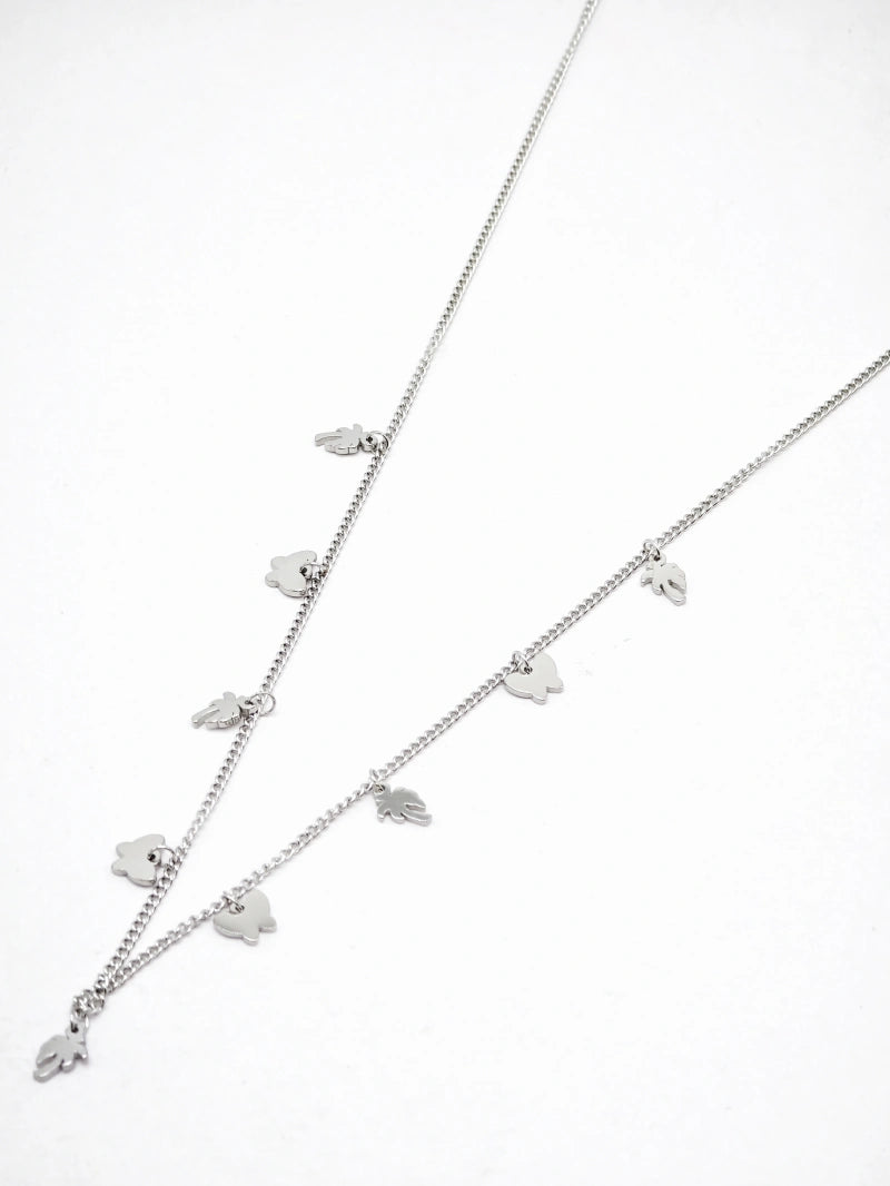 Collier en acier inoxydable - ARGENT