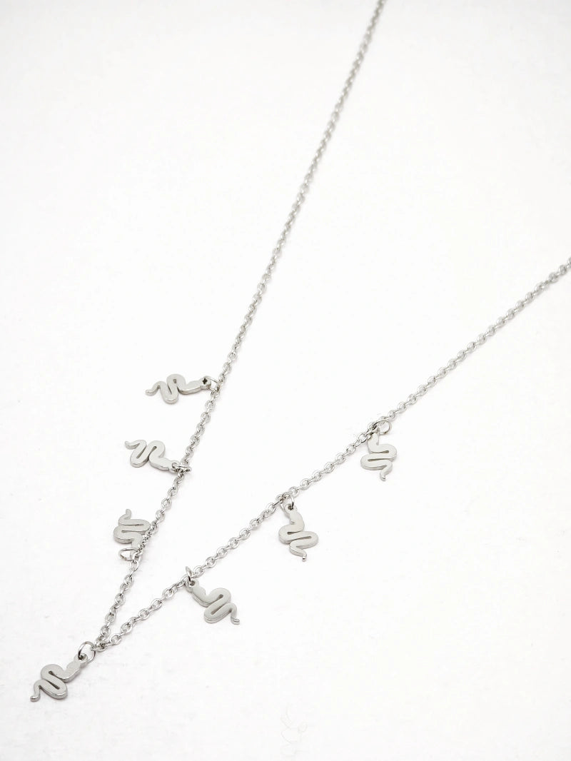 Collier en acier inoxydable - ARGENT