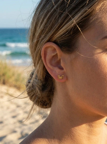 Boucles d’oreilles en acier inoxydable