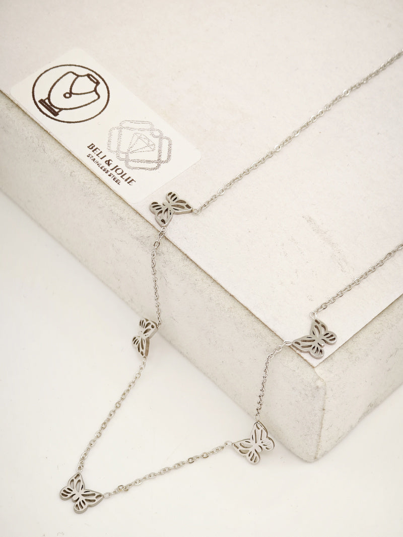 Collier en acier inoxydable - ARGENT