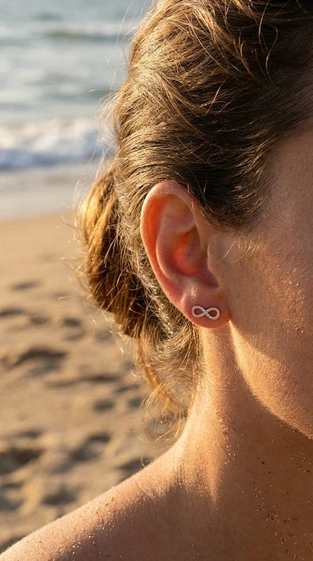 Boucles d’oreilles en acier inoxydable