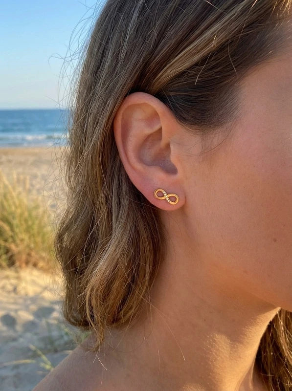 Boucles d’oreilles en acier inoxydable