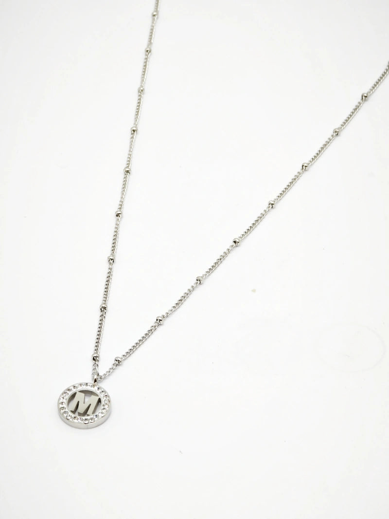 Collier en acier inoxydable - ARGENT