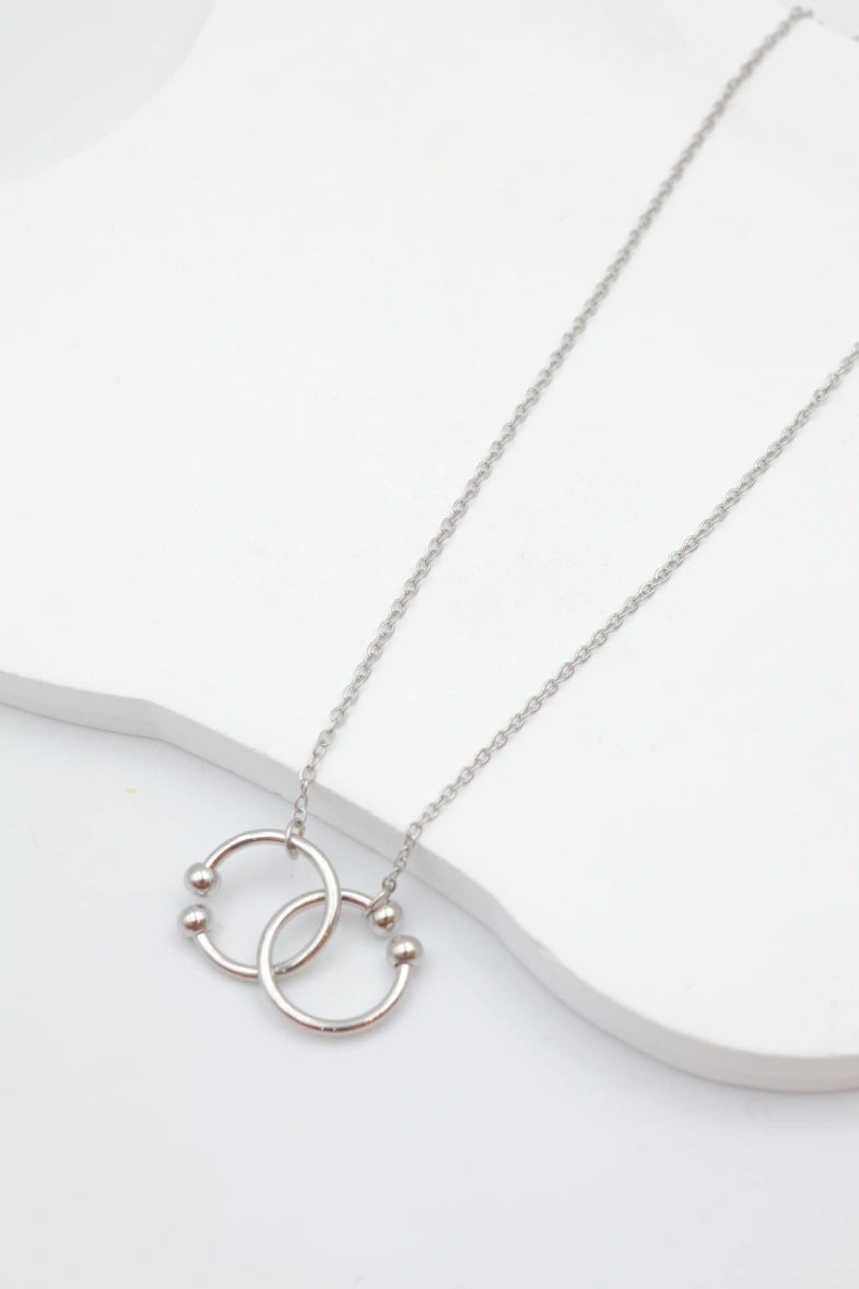 Collier en acier inoxydable - ARGENT