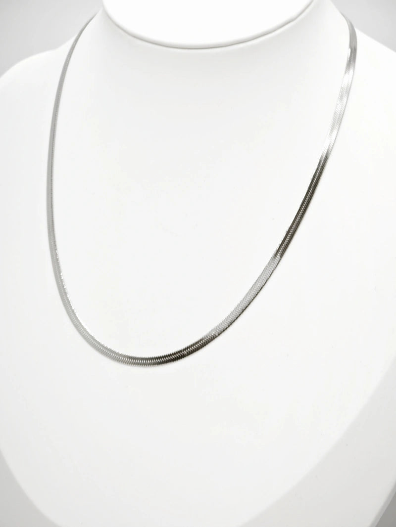 Collier en acier inoxydable - ARGENT
