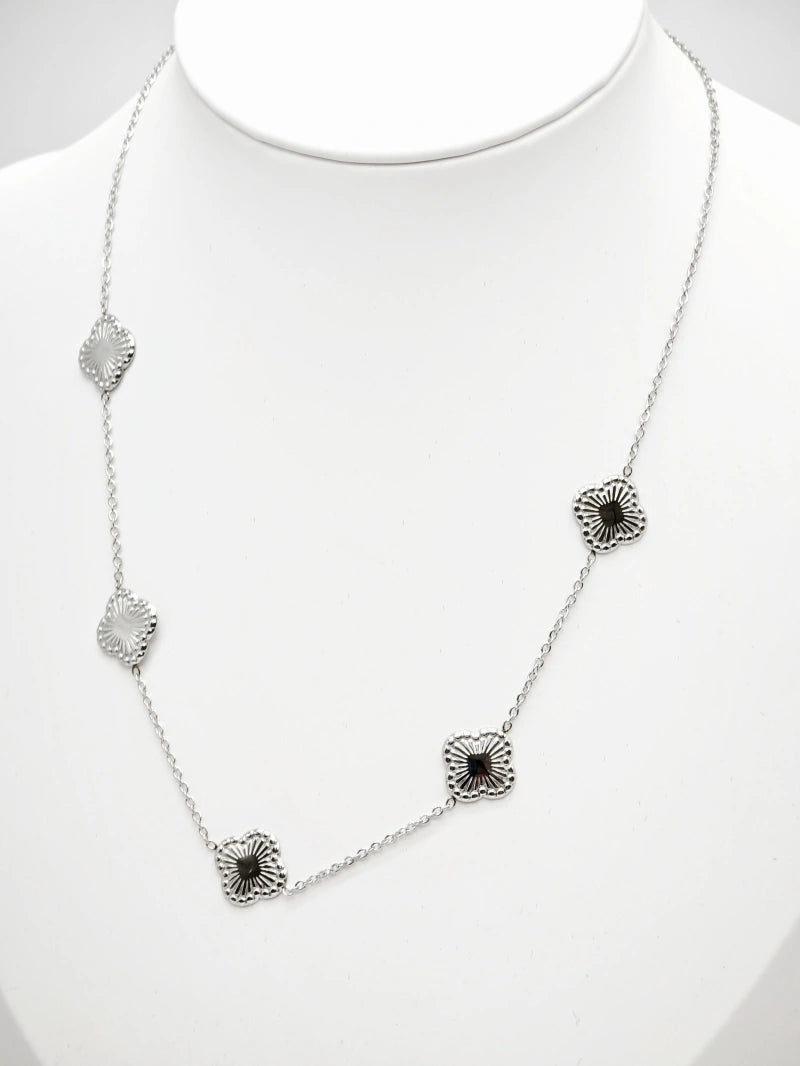 Collier en acier inoxydable - ARGENT