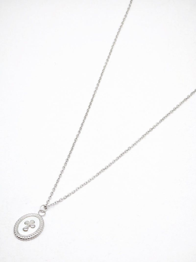 Collier en acier inoxydable - ARGENT