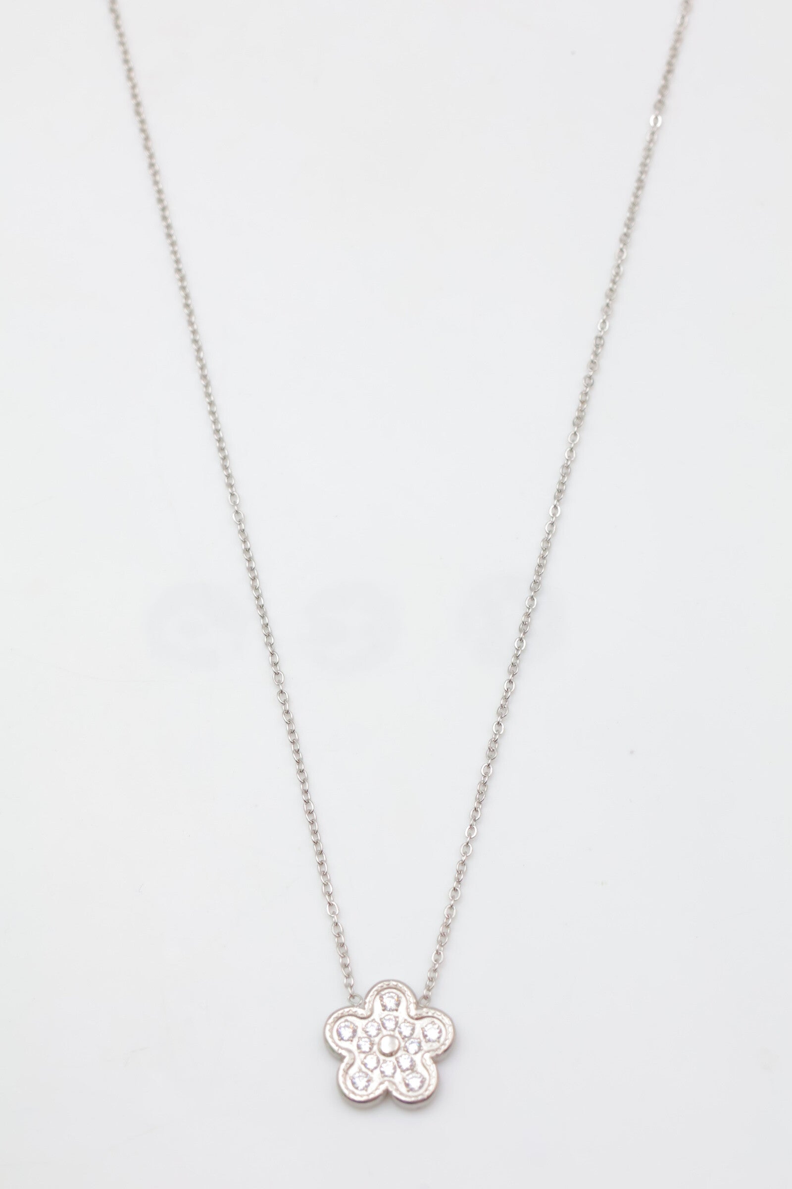 Collier en acier inoxydable - ARGENT