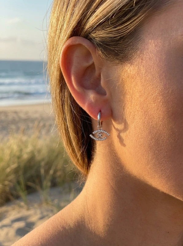 Boucles d’oreilles en acier inoxydable