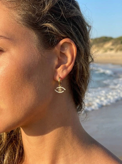Boucles d’oreilles en acier inoxydable
