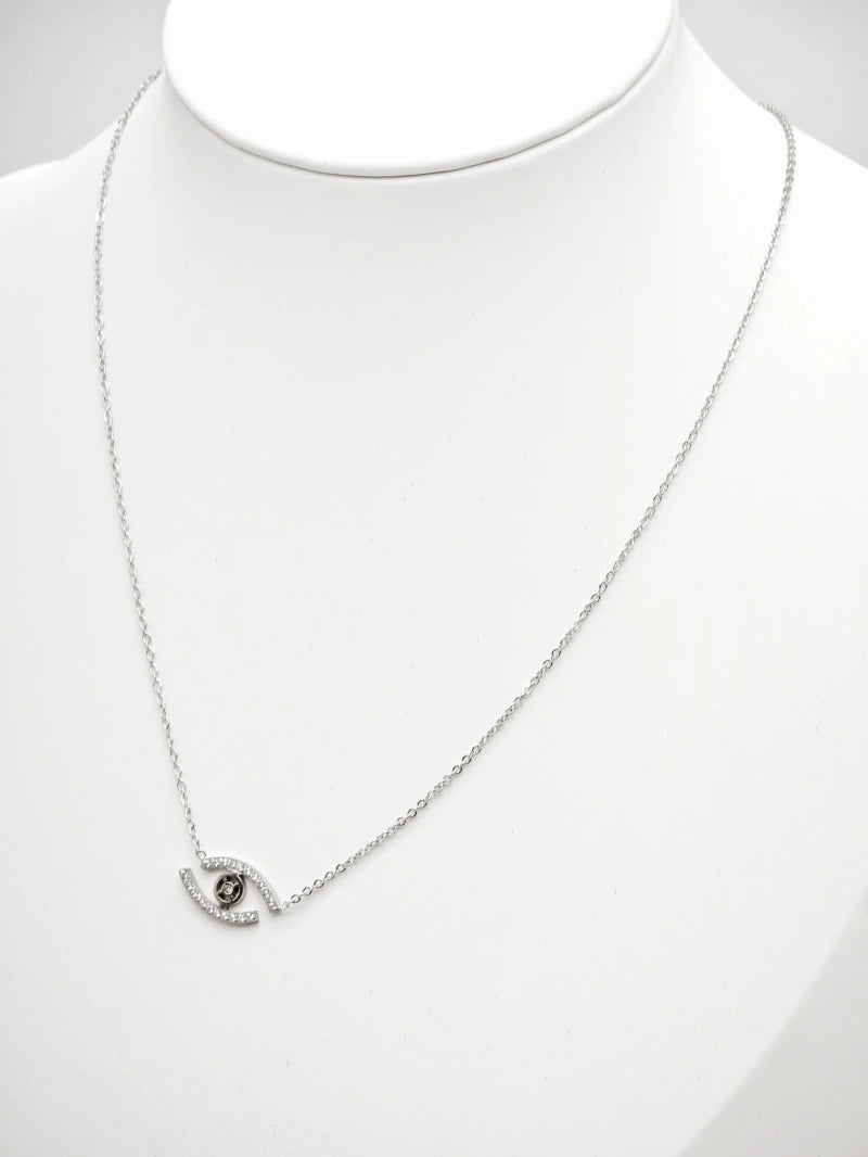 Collier en acier inoxydable - ARGENT