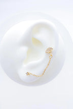 Boucles d'oreilles en acier inoxydable - DORÉ