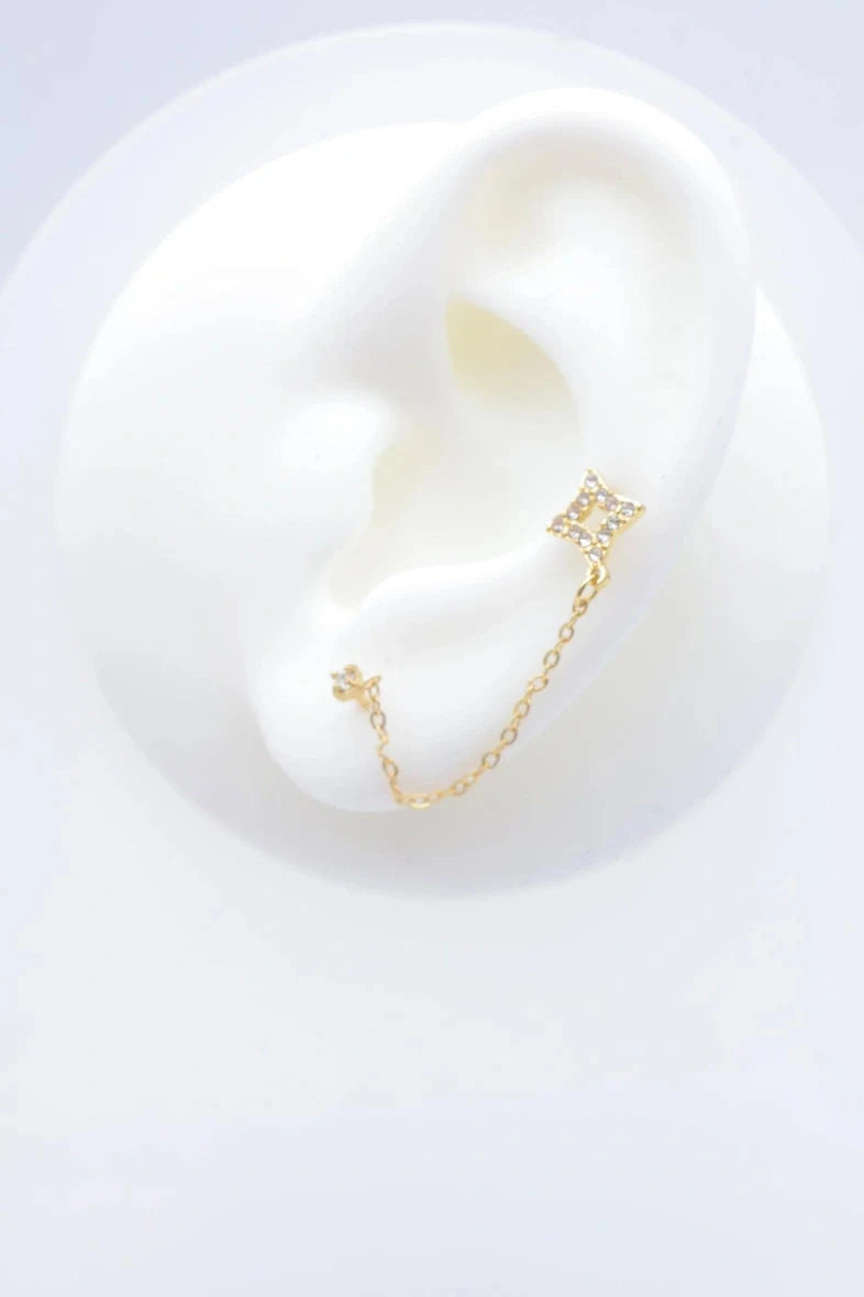 Boucles d’oreilles en acier inoxydable