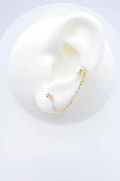 Boucles d’oreilles en acier inoxydable
