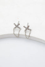 Boucles d'oreilles en acier inoxydable - ARGENT