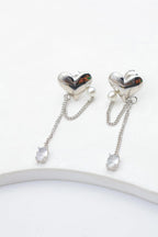 Boucles d'oreilles en acier inoxydable - ARGENT