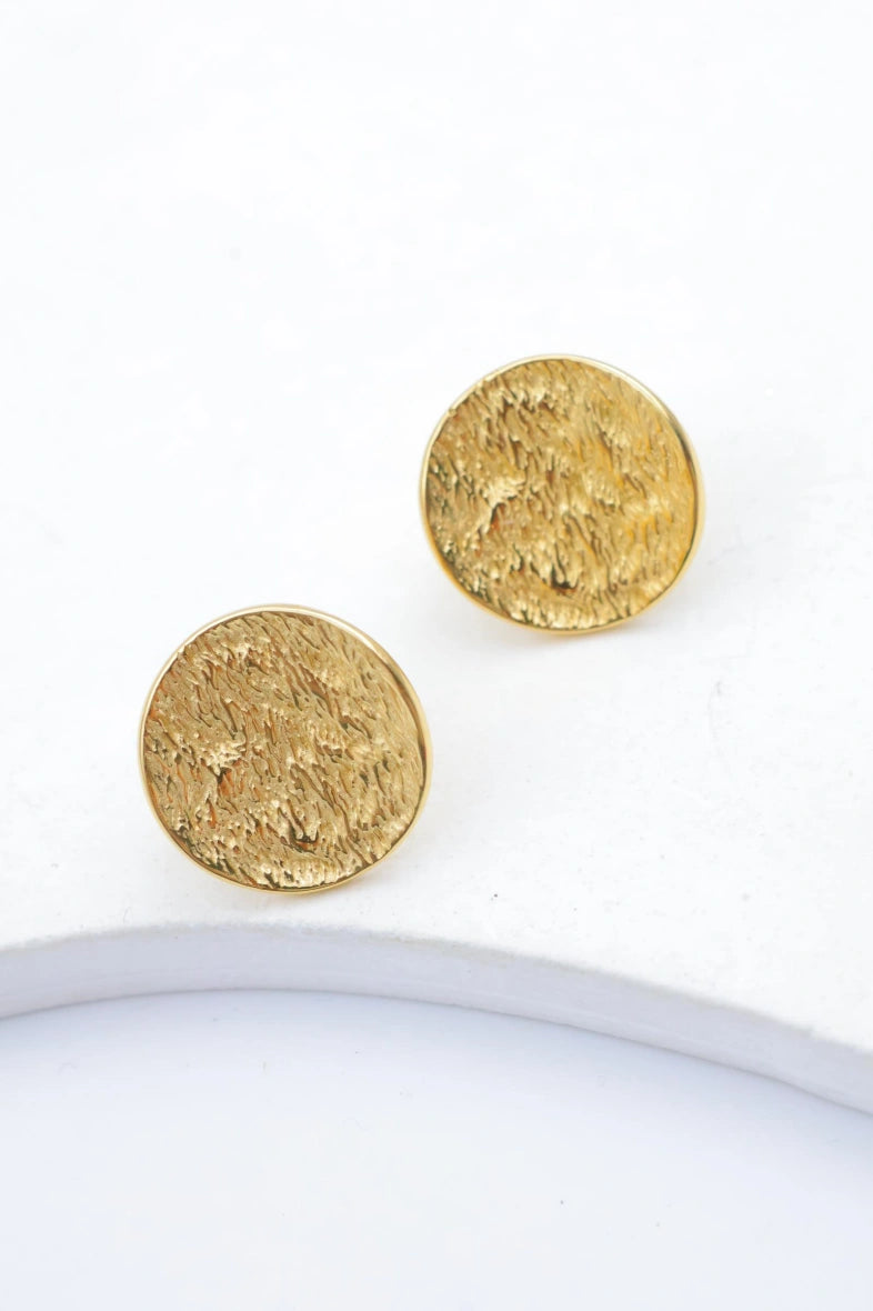 Boucles d'oreilles en acier inoxydable - DORÉ