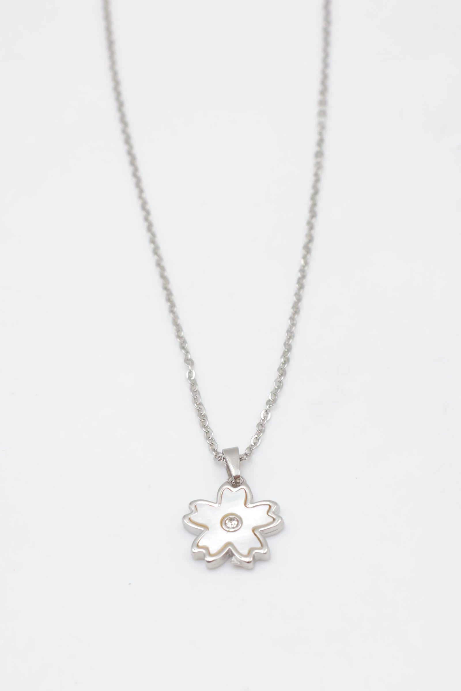 Collier en acier inoxydable - ARGENT