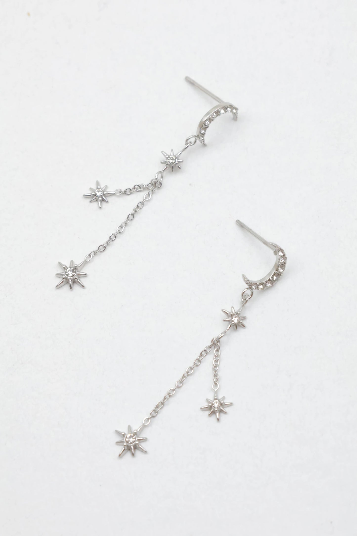 Boucles d’oreilles en acier inoxydable