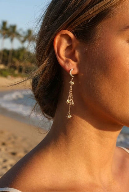 Boucles d’oreilles en acier inoxydable
