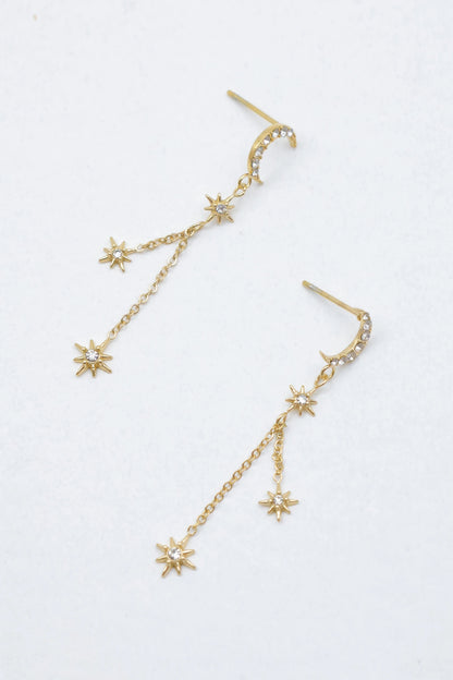 Boucles d’oreilles en acier inoxydable